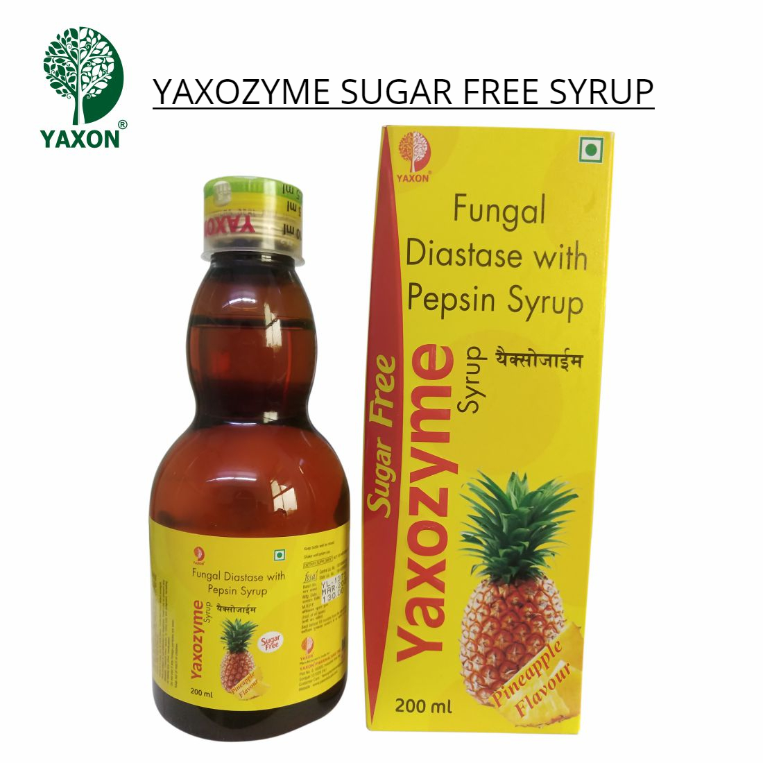 YAXON YAXOZYME Sugar Free Syrup 200ml
